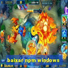 baixar npm windows